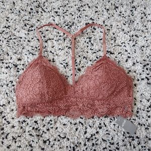 Aerie Lace Y-Strap Padded Bralette